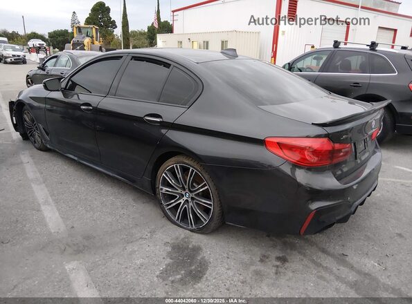 WBAJB9C5XJB034766 2018 BMW 5 SERIES Черный Задняя левая четверть