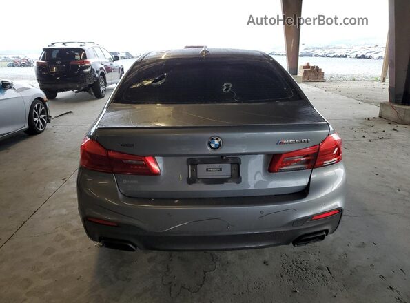 WBAJB9C5XKB288432 2019 BMW M5 Gray Հետևի տեսք
