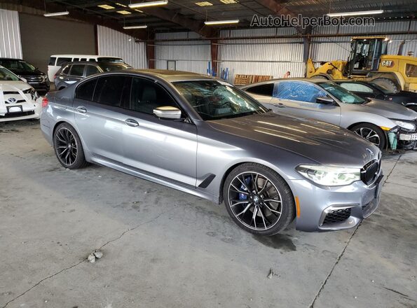 WBAJB9C5XKB288432 2019 BMW M5 Gray Առջևի աջ