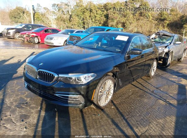 WBAJR3C00LWW81976 2020 BMW 5 SERIES Черный Передняя левая четверть