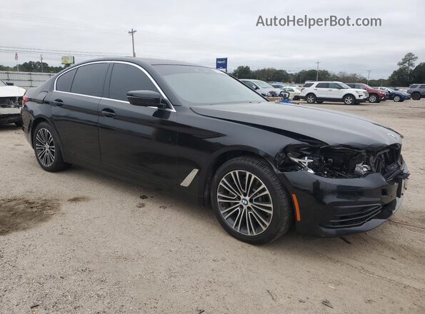 WBAJR3C04LCD06676 2020 BMW 5 SERIES Black Передня права чверть