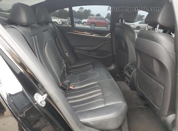 WBAJR3C04LCD06676 2020 BMW 5 SERIES Black Вид задніх сидінь