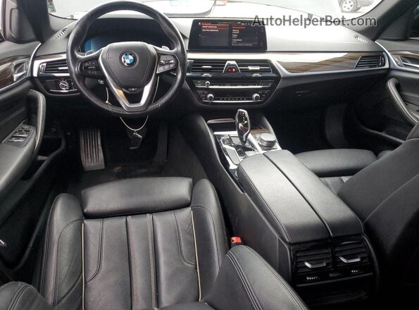 WBAJR3C04LCD06676 2020 BMW 5 SERIES Black Вид панелі приладів