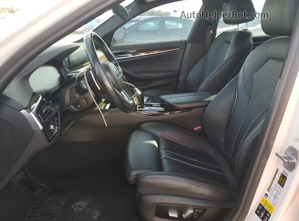 WBAJR7C01LWW60819 2020 BMW 5 SERIES White Vista interior delantera