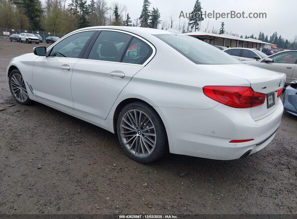 WBAJR7C05LCE63074 2020 BMW 5 SERIES Белый Задняя левая четверть