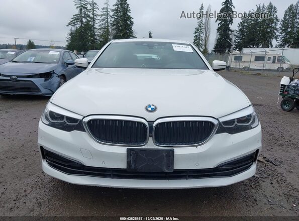 WBAJR7C05LCE63074 2020 BMW 5 SERIES Белый Вид щитка приборов