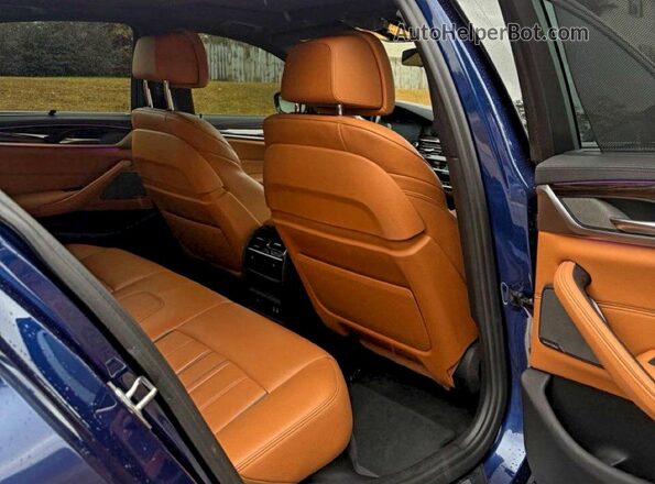 WBAJS7C00LBN96137 2020 BMW M5 Blue Հետևի տեսք
