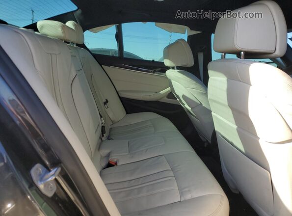 WBAJS7C03LBN96777 2020 BMW M5 Black Vista de los asientos traseros