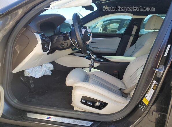 WBAJS7C03LBN96777 2020 BMW M5 Black Vista interior delantera