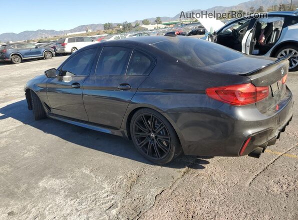 WBAJS7C03LBN96777 2020 BMW M5 Black Trasero izquierdo