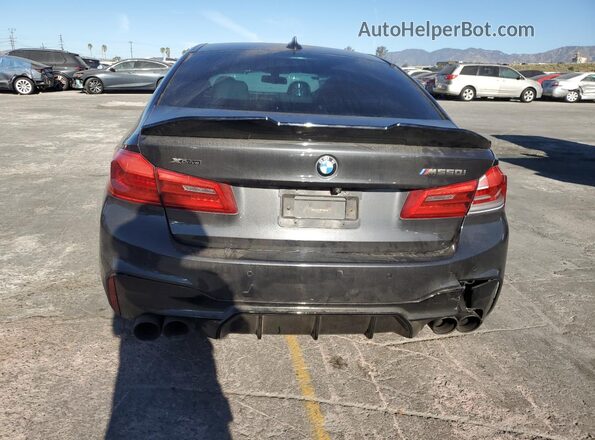 WBAJS7C03LBN96777 2020 BMW M5 Black Vista trasera