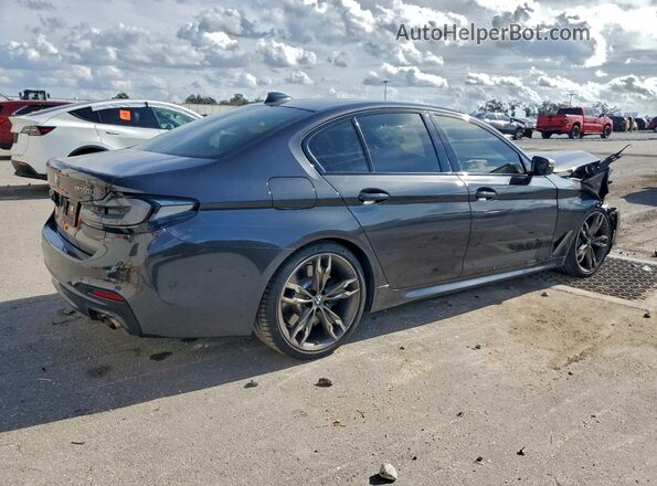 WBAJS7C03LCE13617 2020 BMW M5 Gray Հետևի աջ