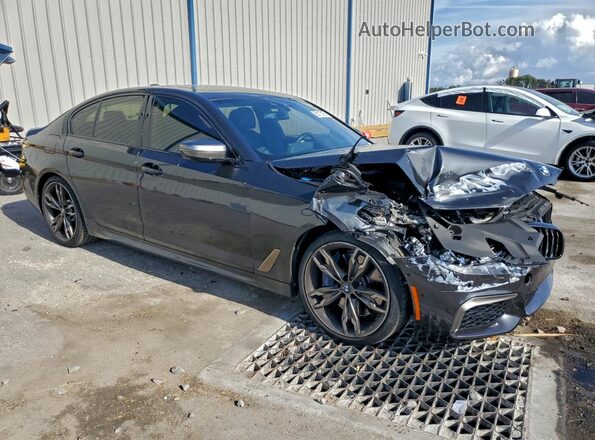 WBAJS7C03LCE13617 2020 BMW M5 Gray Առջևի աջ