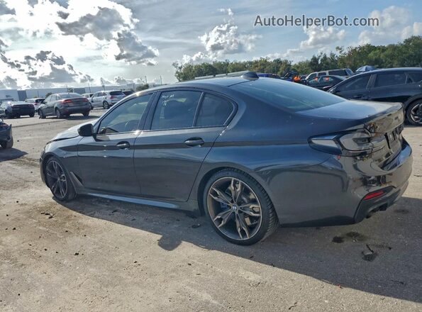 WBAJS7C03LCE13617 2020 BMW M5 Gray Հետևի ձախ