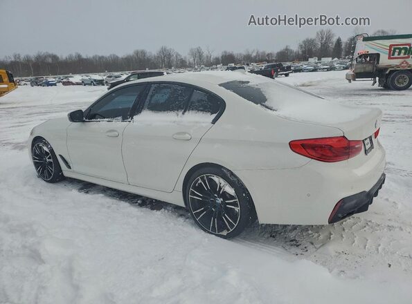 WBAJS7C07LBN96216 2020 BMW M5 White უკანა მარცხენა