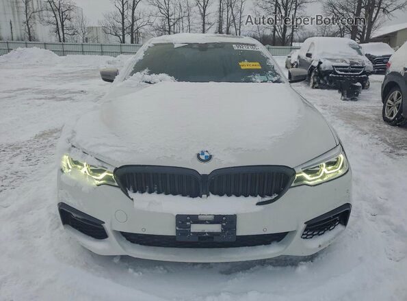 WBAJS7C07LBN96216 2020 BMW M5 White წინა ხედი