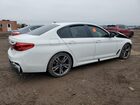 2020 Bmw M550xi White vin: WBAJS7C08LCD39899
