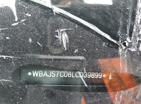 WBAJS7C08LCD39899 2020 BMW M5 White Շարժիչի բաժամունքի տեսք
