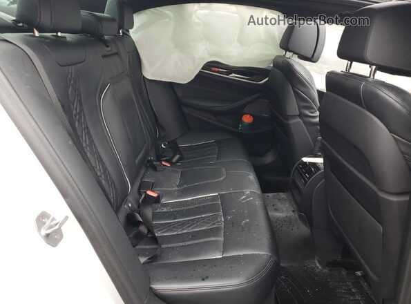 WBAJS7C08LCD39899 2020 BMW M5 White Հետևի նստատեղերի տեսք