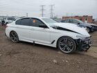 2020 Bmw M550xi White vin: WBAJS7C08LCD39899