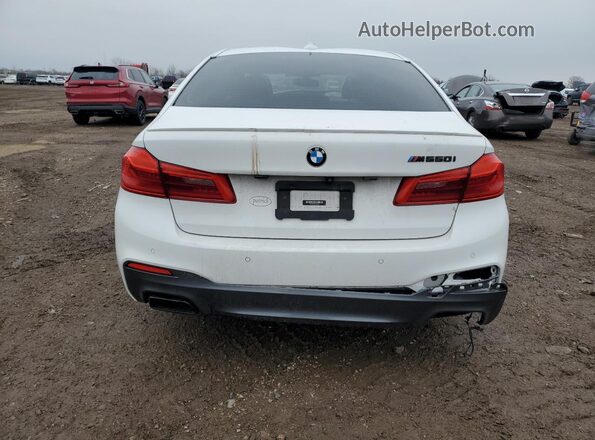 WBAJS7C08LCD39899 2020 BMW M5 White Հետևի տեսք