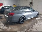 2016 Bmw 550i Xdrive Gray vin: WBAKP9C58GD980609