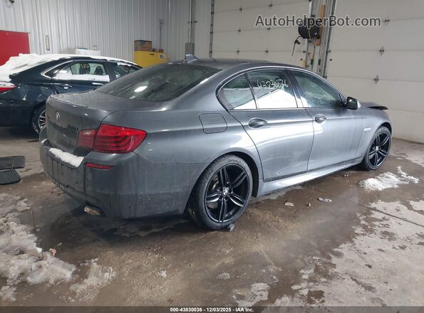 WBAKP9C58GD980609 2016 BMW 5 SERIES Gray Задня права чверть