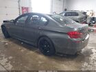 2016 Bmw 550i Xdrive Gray vin: WBAKP9C58GD980609