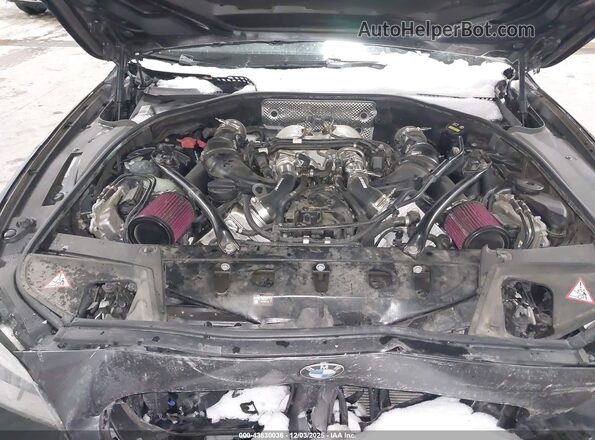 WBAKP9C58GD980609 2016 BMW 5 SERIES Gray Вид ззаду
