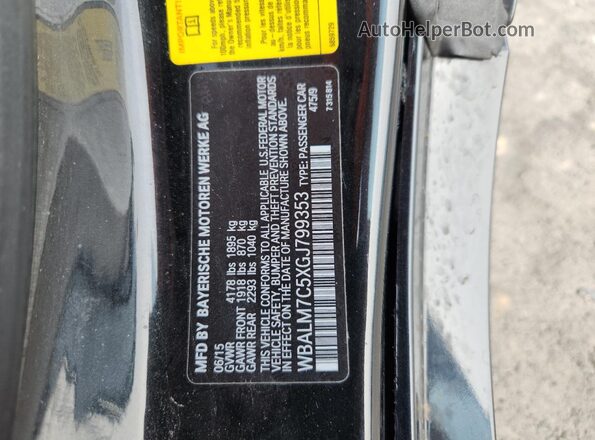 WBALM7C5XGJ799353 2016 BMW Z4 Black Widok komory silnika