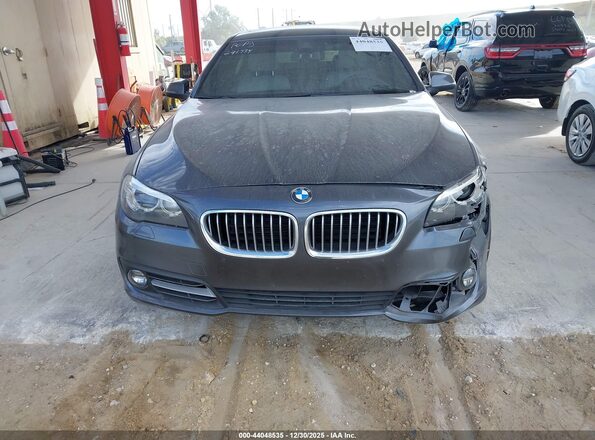 WBAXA5C55GD691977 2016 BMW 5 SERIES Gray Вид щитка приладів