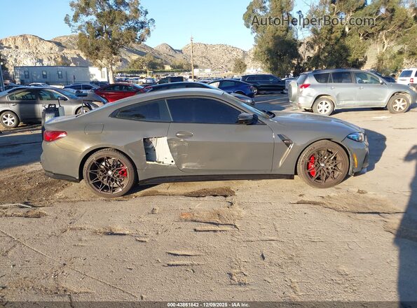 WBS13HK09SCS84035 2025 BMW M4 Серый Вид задней части салона