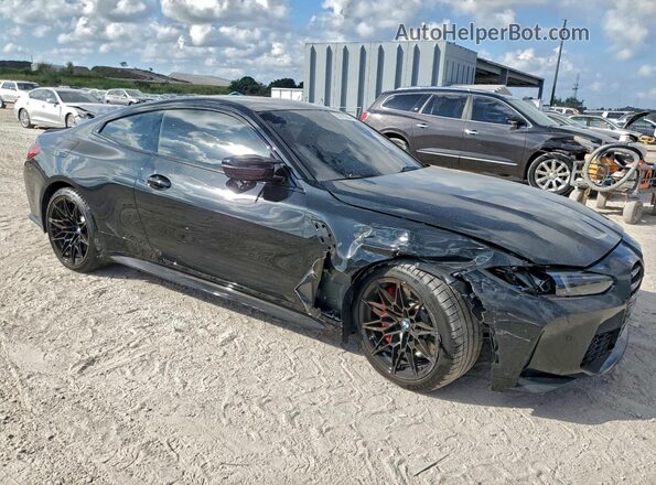 WBS23HK09TCW02015 2026 BMW M4 Черный Передняя правая четверть