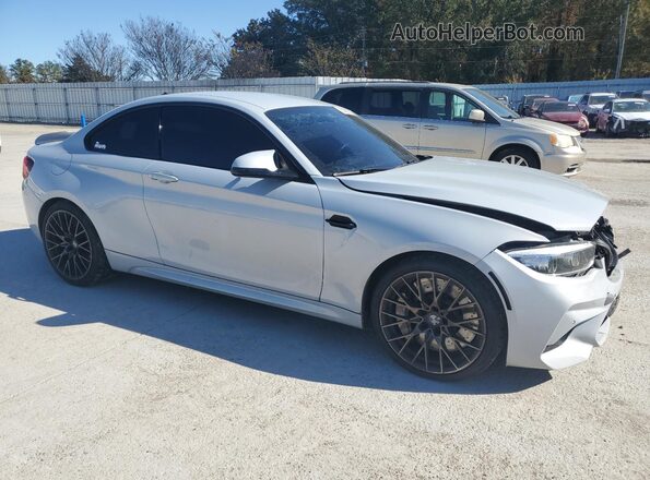 WBS2U7C02L7D76532 2020 BMW M2 Серебряный Передняя правая четверть