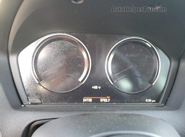WBS2U7C02L7F89254 2020 BMW M2 Blue ხელსაწყოთა პანელის ხედი