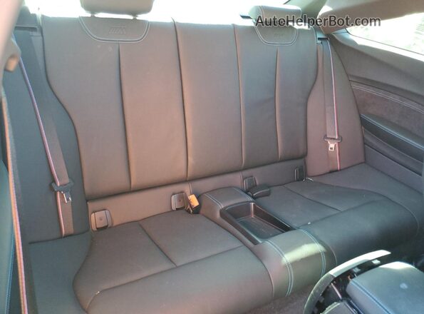 WBS2U7C02L7F89254 2020 BMW M2 Blue უკანა სავარძლების ხედი