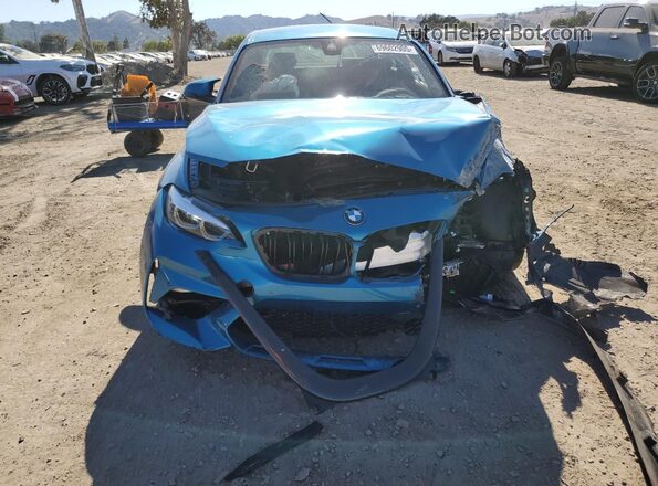 WBS2U7C02L7F89254 2020 BMW M2 Blue წინა ხედი