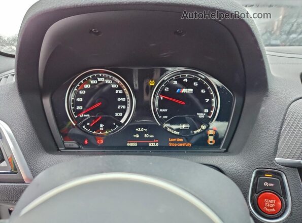 WBS2U7C0XM7J68428 2021 BMW M2 Черный Вид щитка приборов
