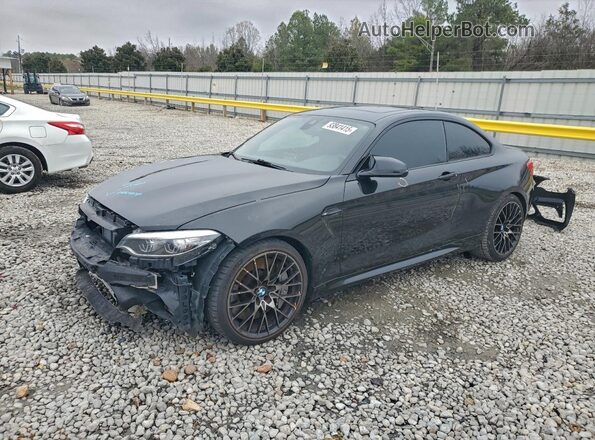 WBS2U7C51KVB09324 2019 BMW M2 Черный Передняя левая четверть