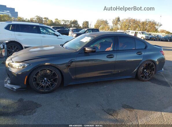 WBS33AY01RFT52215 2024 BMW M3 Серый Панорамный вид салона 360°