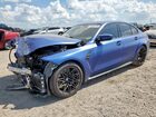 2022 Bmw M3 Competition Синий vin: WBS33AY02NFL95083
