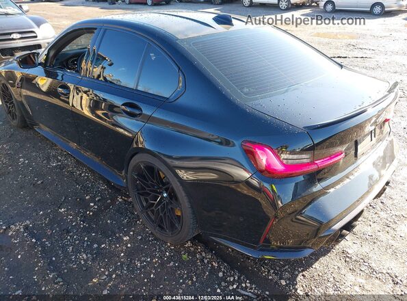 WBS33AY07MFL22502 2021 BMW M3 Black Tył lewy