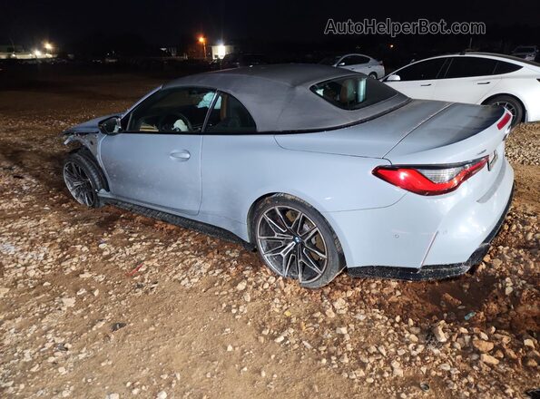 WBS33BA07RCP38493 2024 BMW M4 Серый Задняя левая четверть