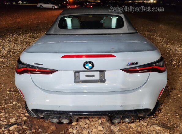 WBS33BA07RCP38493 2024 BMW M4 Серый Вид сзади