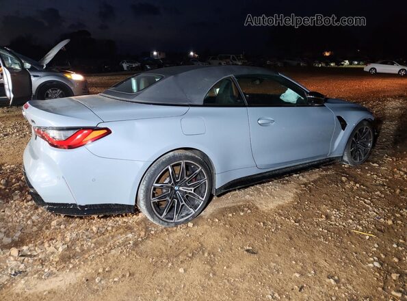 WBS33BA07RCP38493 2024 BMW M4 Серый Задняя правая четверть