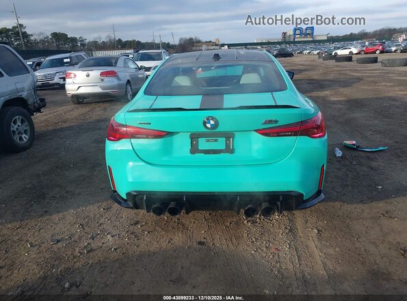 WBS33HK06SCS09205 2025 BMW M4 Зеленый 