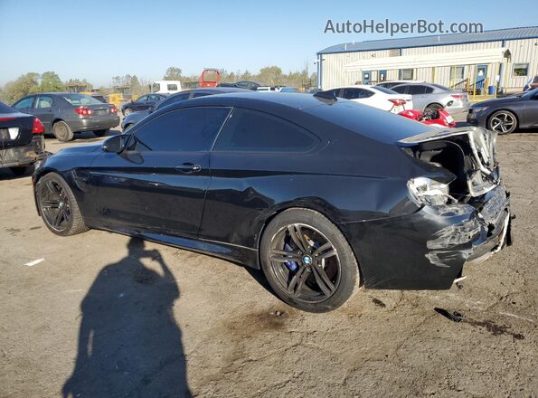 WBS3R9C32HA014042 2017 BMW M4 Black Trasero izquierdo