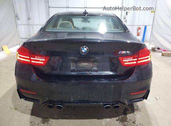 WBS3R9C3XHA014032 2017 BMW M4 Black Widok z tyłu