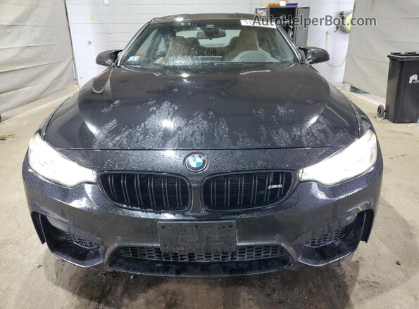 WBS3R9C3XHA014032 2017 BMW M4 Black Widok z przodu
