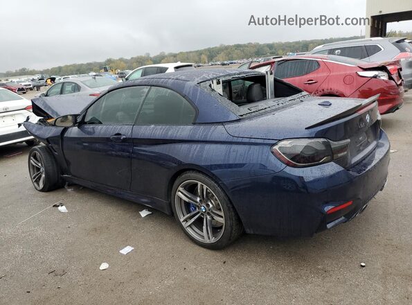 WBS3U9C56GP968630 2016 BMW M4 Синий Задняя левая четверть